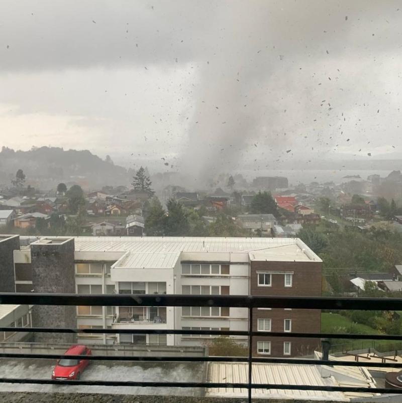 Captura - Tornado en Puerto Varas