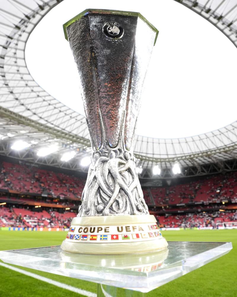 El trofeo de la Europa League