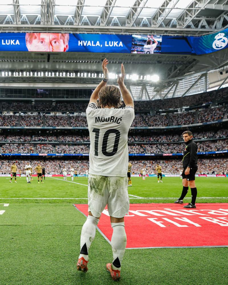 Luka Modric se despidió del Santiago Bernabéu tras 13 temporadas - Real Madrid