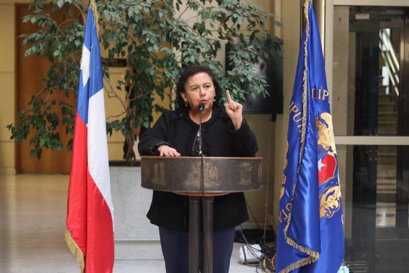 Lorena Pizarro (PC), una de las diputadas denunciantes
