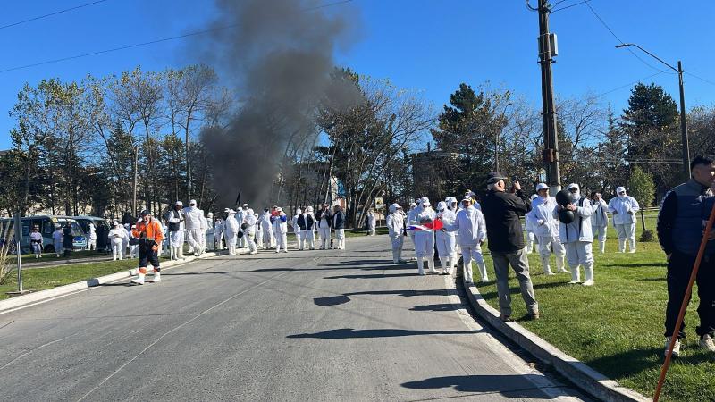 Manifestación de pescadores - T13