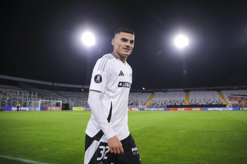 Lucas Cepeda y sus ganas de partir de Colo Colo - Créditos: Photosport