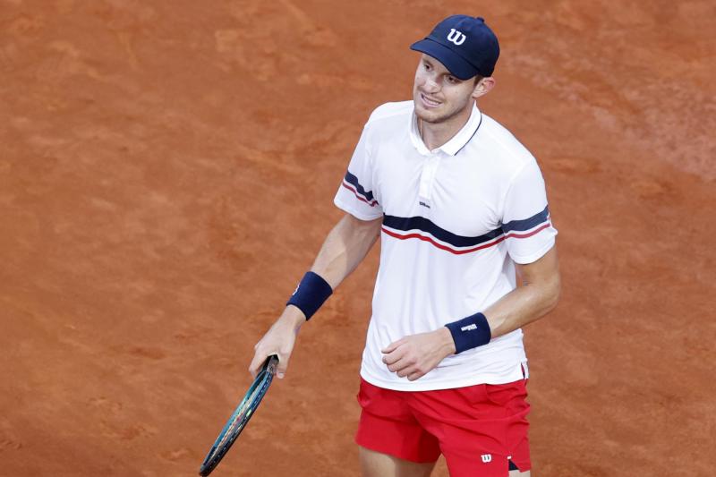 Nicolás Jarry no pudo con Francisco Cerúndolo y quedó fuera del Masters 1000 de Roma - Créditos: Photosport