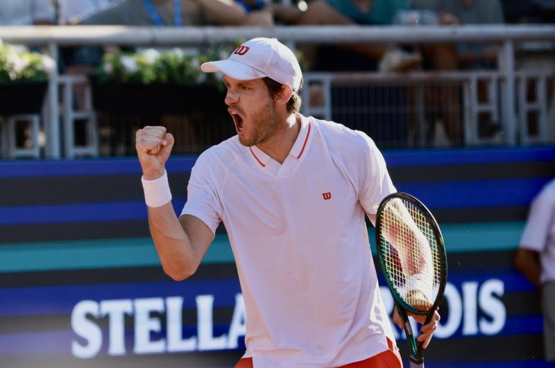 Photosport - Nicolás Jarry busca el paso a la tercera ronda del Masters 1000 de Roma