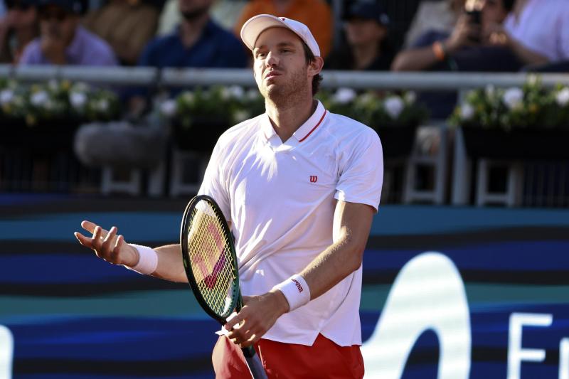 Nicolás Jarry defiende puntos en Roma - Créditos: Photosport