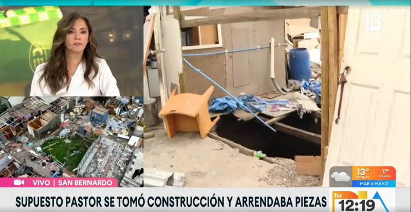 Tu Día - Hasta fosas como baños habían en toma ilegal en San Bernardo