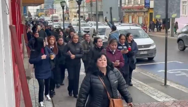 T13 - Evacuación por alerta de tsunami en Magallanes