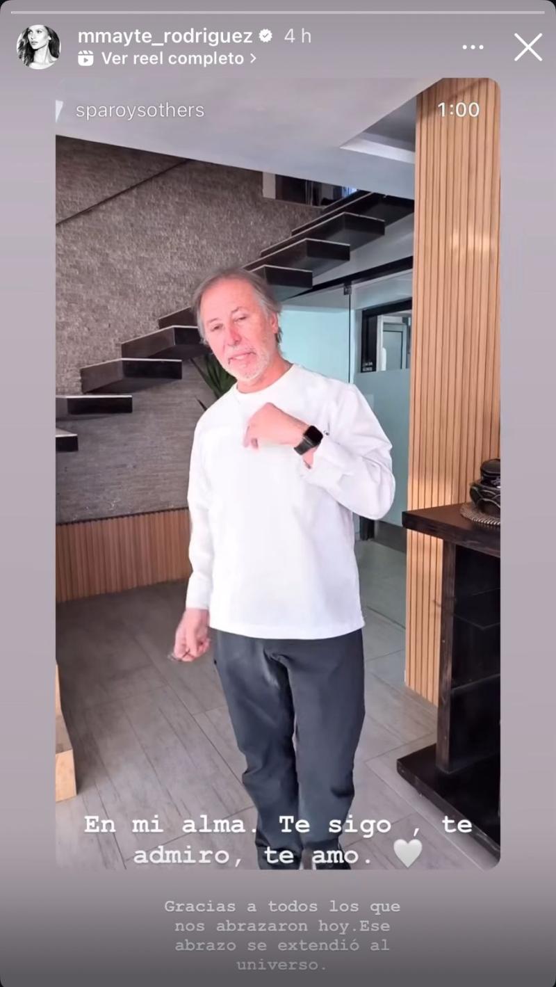 Instagram - Mayte Rodríguez despide a Roy Sothers