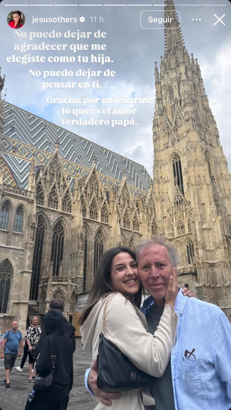 Instagram - María Jesús Sothers y su padre