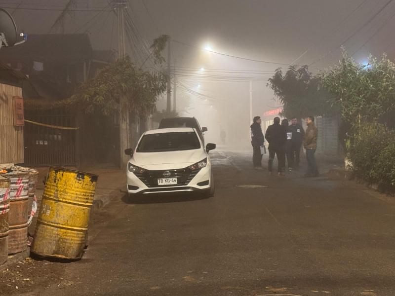 Joven muere acribillado en Paine: Recibió casi 20 disparos