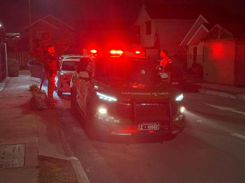 Dueño de casa fue brutalmente golpeado tras ser víctima de turbazo en Colina: Fue hospitalizado