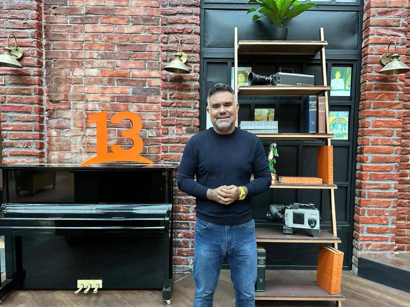 Gianfranco Marcone, meteorólogo de Canal 13