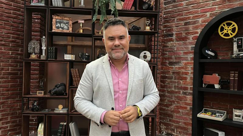 Gianfranco Marcone, meteorólogo de Canal 13