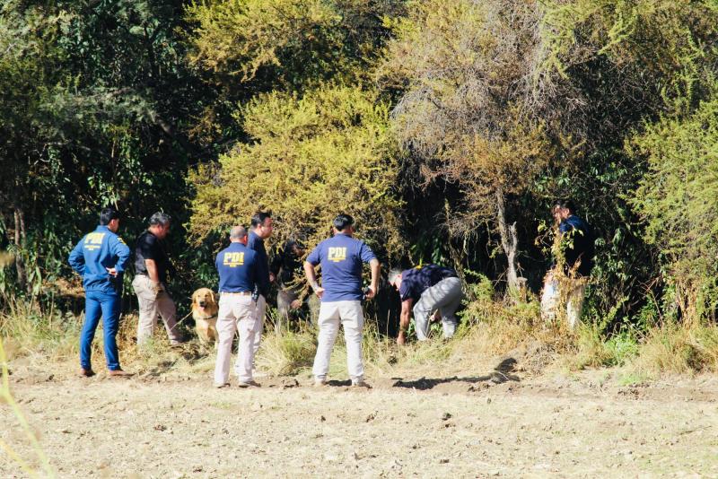 Delegación de Los Andes - Búsqueda de empresario secuestrado en Los Andes