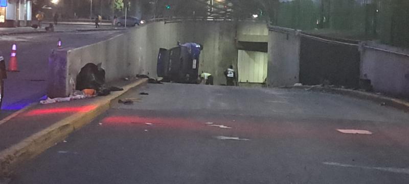 Accidente fatal en Recoleta: conductor manejaba ebrio y a alta velocidad