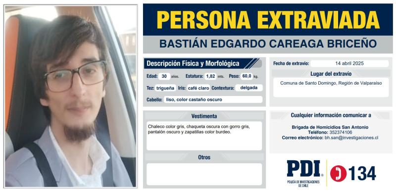 A un año de la desaparición de Maria Ercira: Los otros casos de personas extraviadas que aparecen en el sitio de la PDI