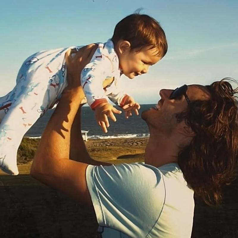 Instagram - Benjamín Vicuña y su hija Blanca