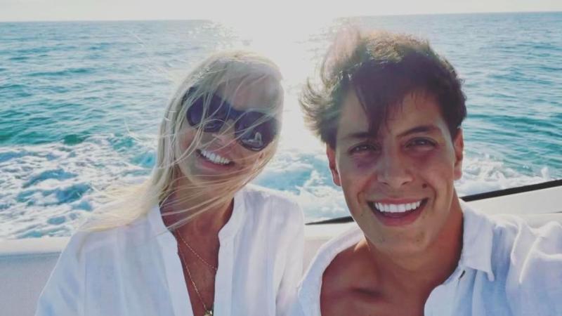 Instagram - Cecilia Bolocco y Máximo Menem