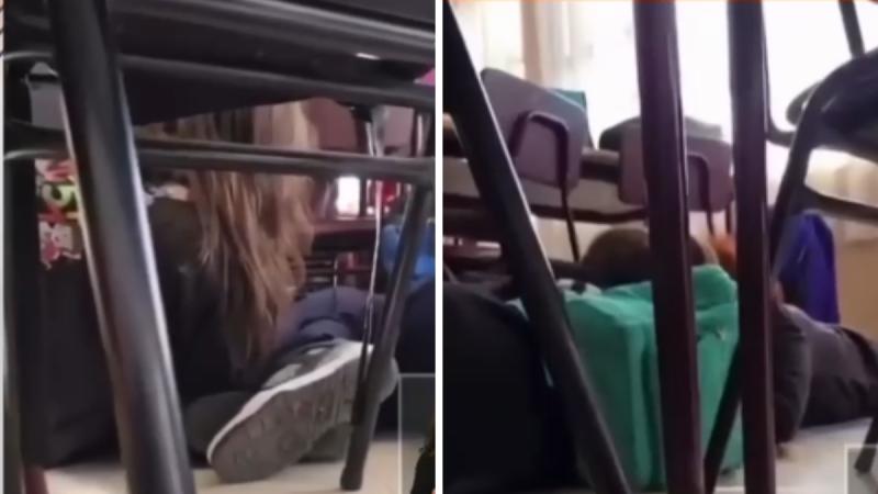 Balacera en colegio de San Pedro de la Paz - T13