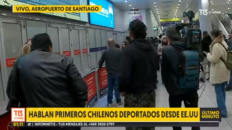 Chilenos deportados acusan que "nos trataron como perros" y que "no te respetan" como latino