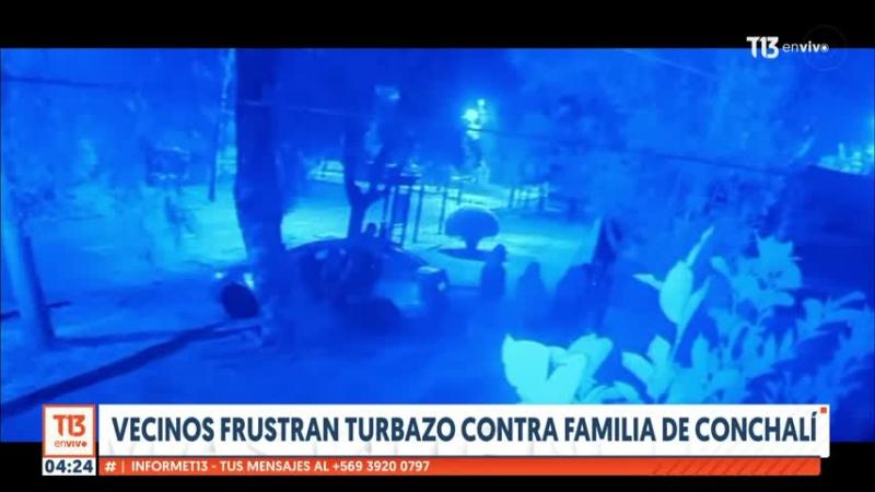 Vecinos frustran turbazo contra familia en Conchalí: Carabineros no habría acudido