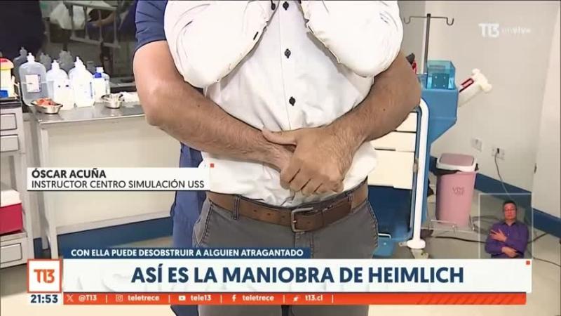 Mujer muere asfixiada en mall: Experto detalla cómo se debe hacer la maniobra de Heimlich