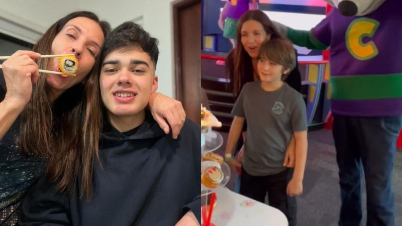 Instagram - Karla Constant junto a sus hijos