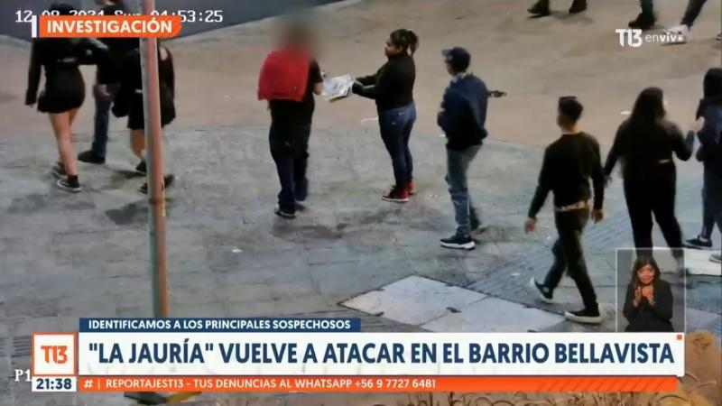 Archivo Reportajes Teletrece - Así operaba "La Jauría" en el Barrio Bellavista