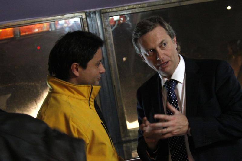 Agencia Uno - Rodolfo Carter y José Antonio Kast en 2012