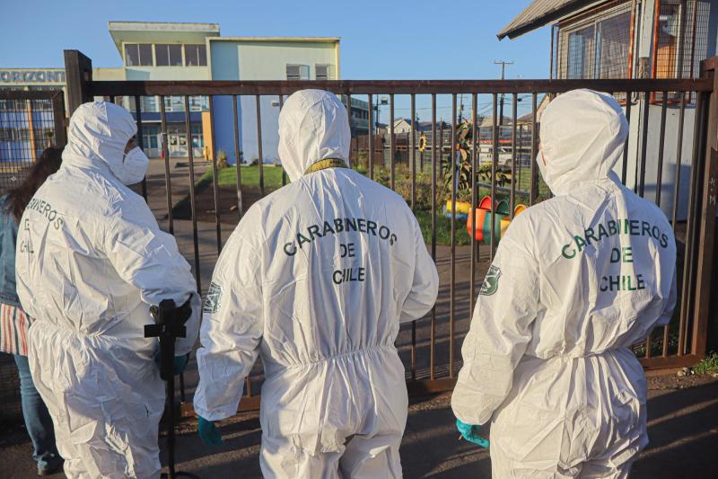 Balacera en colegio de San Pedro de la Paz - Agencia Uno
