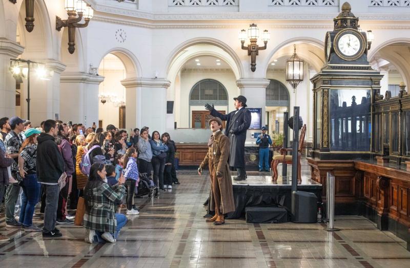 Día de los Patrimonios en la Casa Matriz del Banco de Chile -ATON