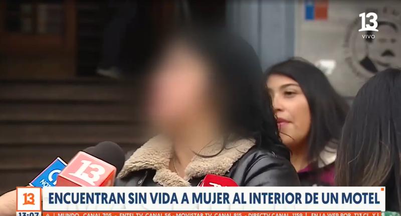 T13 - Madre de víctima hallada muerta en motel