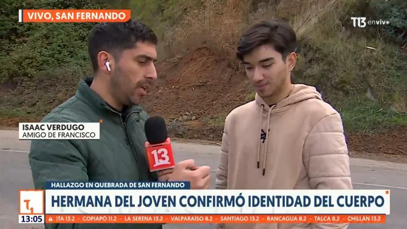 T13 - Isaac Verdugo, amigo de Francisco Albornoz