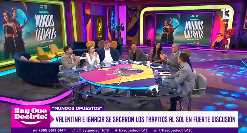 Canal 13 - Pamela Díaz hace callar a Luis Mateucci