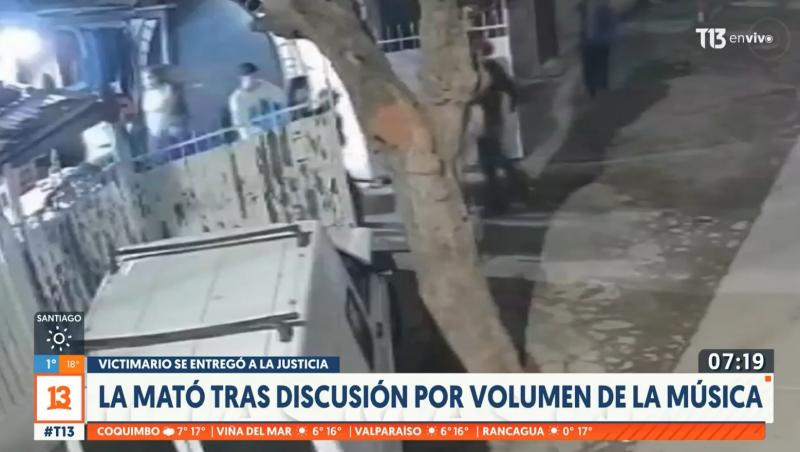 T13 - Venezolana muere tras discutir con chilenos por tener la música fuerte