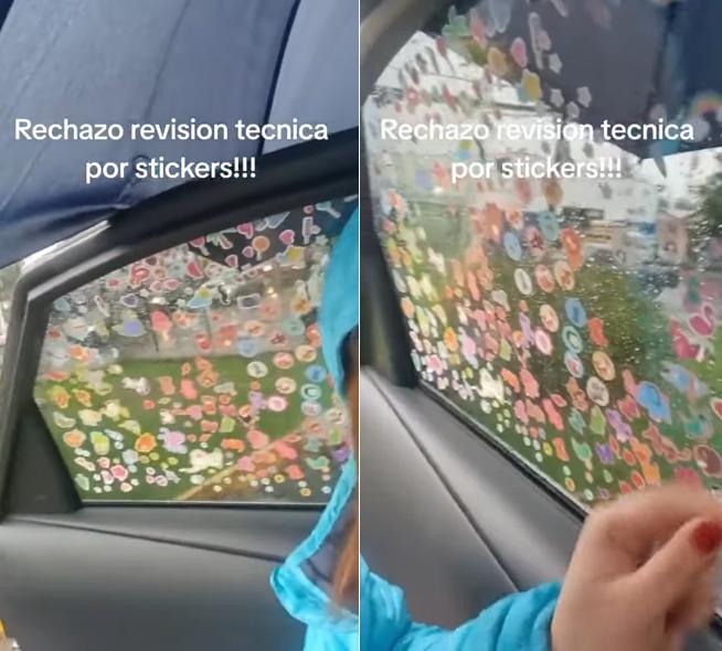 “Estoy enojadísima": Le rechazaron la revisión técnica de su auto por un particular motivo - RRSS
