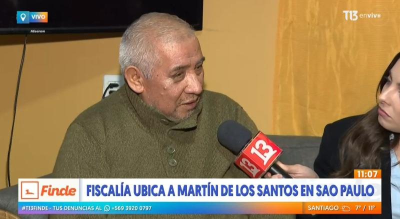 Conserje agredido por Martín de Los Santos tras confirmarse que imputado está en Brasil: "Me gustaría saber por qué lo hizo"