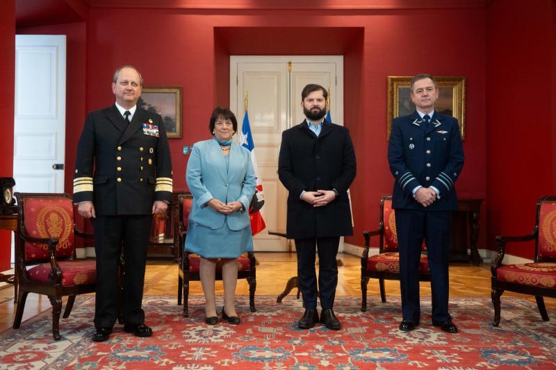 Presidente Boric designa al nuevo Jefe del Estado Mayor Conjunto
