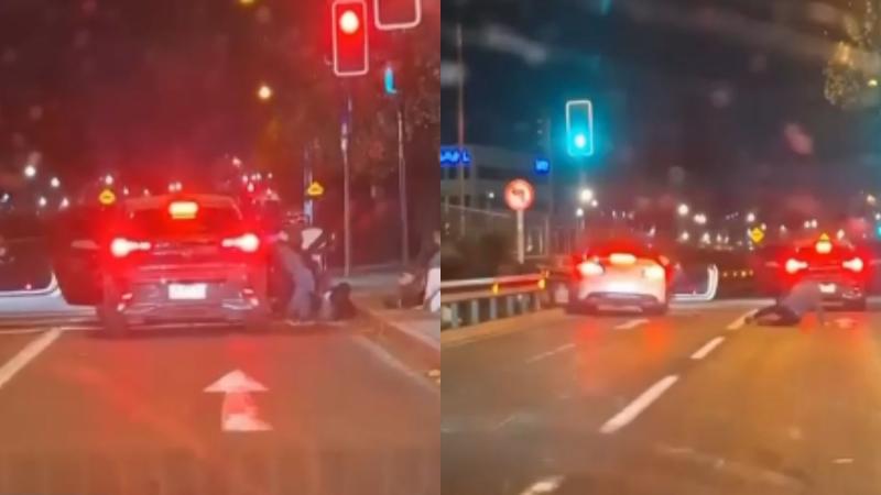 T13 - Violenta encerrona en Conchalí: delincuentes apuñalaron con un desatornillador a pareja de conductor