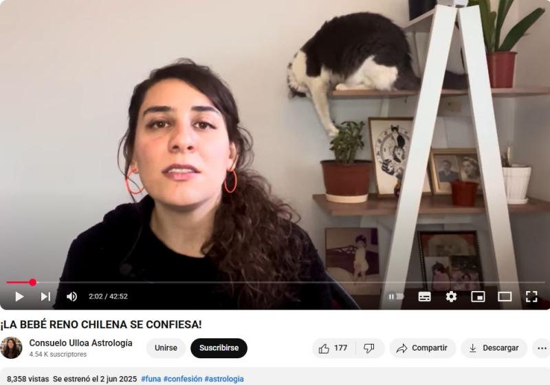 Miau Astral subió video sobre la denuncia en su contra - Captura Youtube