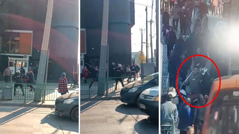 Violenta pelea en Maipú