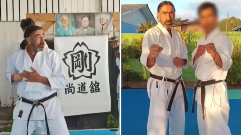 El relato del profesor de karate que fue baleado - Redes sociales
