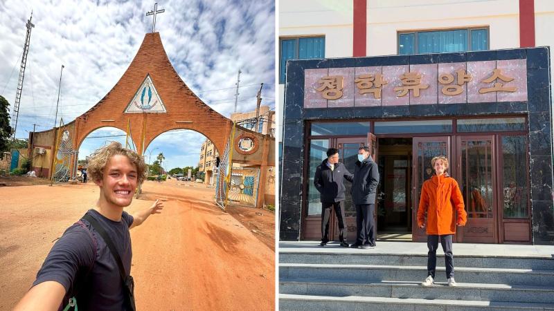 Redes sociales - Influencer viajó por todos los países del mundo