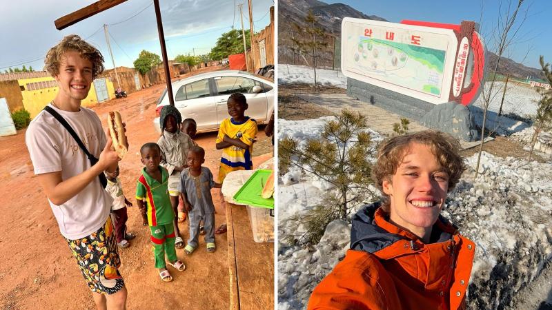 Redes sociales - Influencer viajó por todos los países del mundo