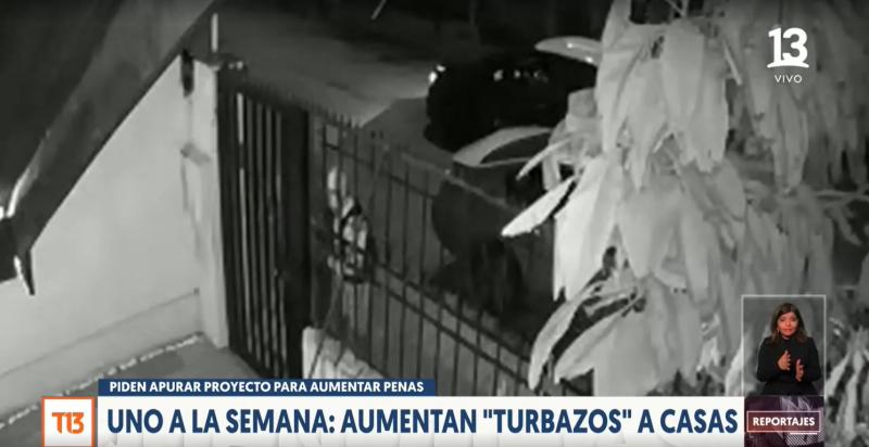 Reportajes T13 - Aumentan 'turbazos' a casas