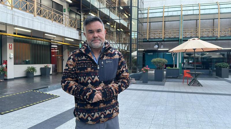 Gianfranco Marcone, meteorólogo de Canal 13