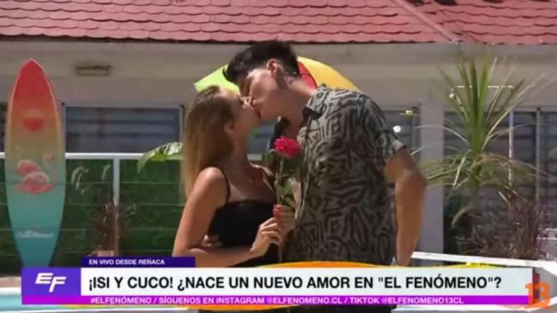 Canal 13 - Isidora Gutiérrez (hija de Daniella Chávez) y Cuco Cerda en El Fenómeno