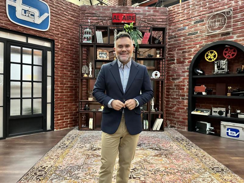 Gianfranco Marcone, meteorólogo de Canal 13