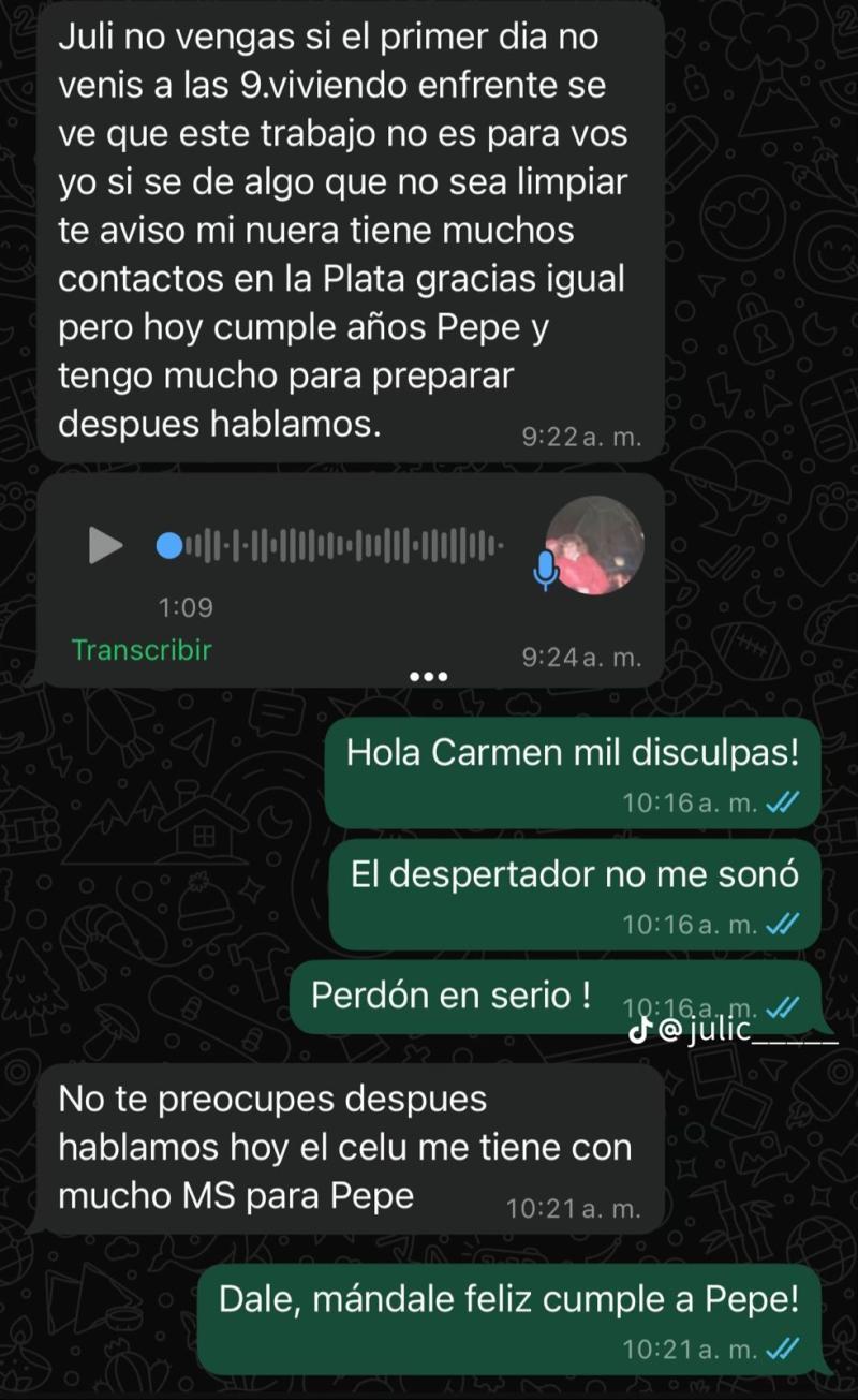 Joven se viraliza tras ser despedida en su primer día de trabajo por grave error  - RRSS