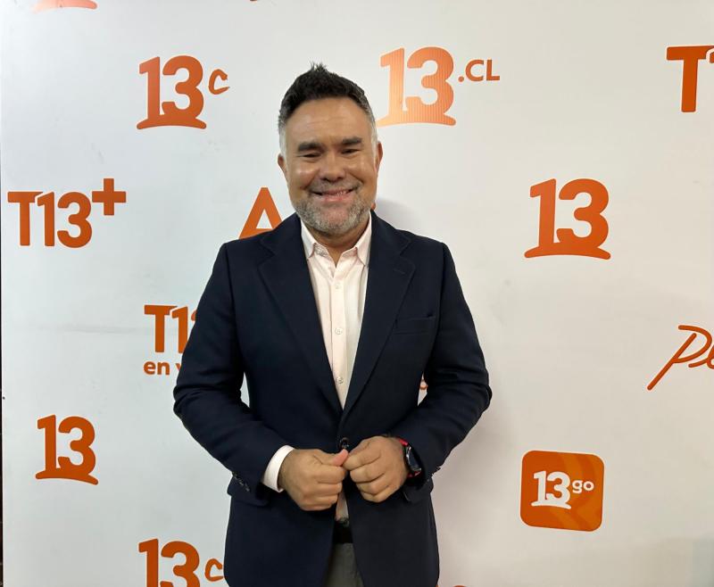 Gianfranco Marcone, meteorólogo de Canal 13